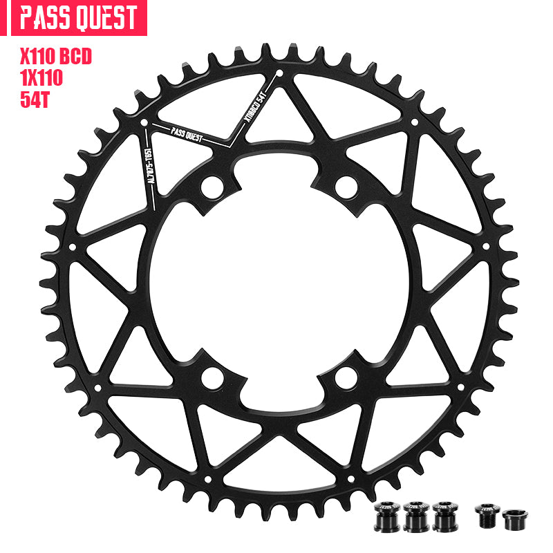 SHIMANO X110BCD (4-bolt ) Round Narrow Wide Chainring
