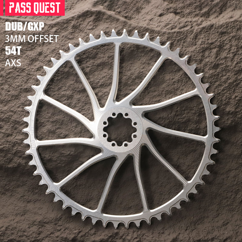 SRAM Force/AXS 8 Nails (3mm offset) Round Narrow Wide Chainring 40-54T