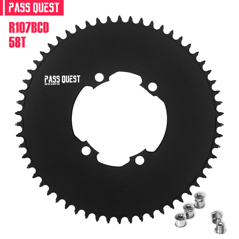 SRAM RIVAL 107BCD Round AERO Narrow Wide Chainring