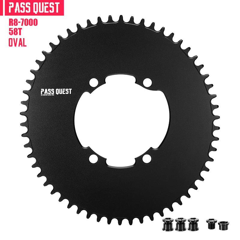 SHIMANO R8-7000 110BCD (4-bolt AERO) Oval Narrow Wide Chainring