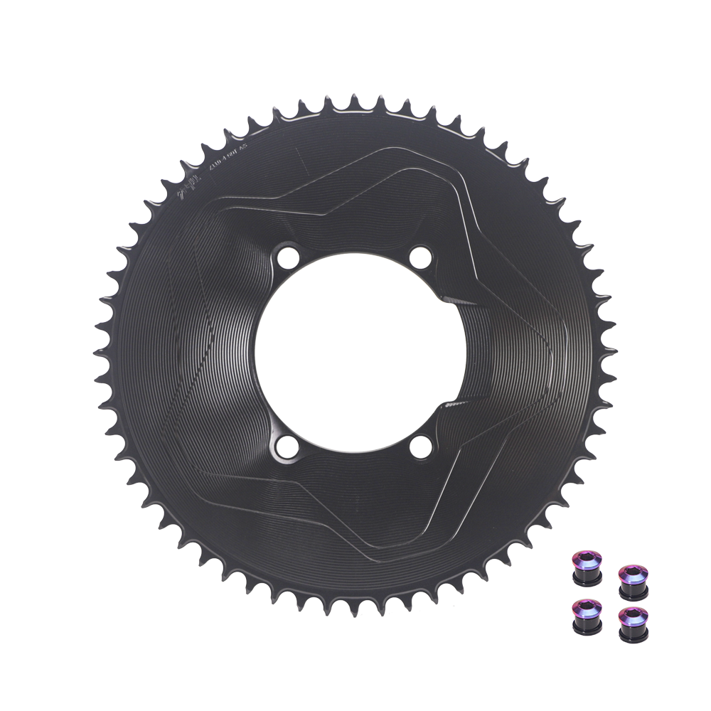 PASS QUEST X110BCD High strength AERO STAR Narrow Wide Chainring 56-66T
