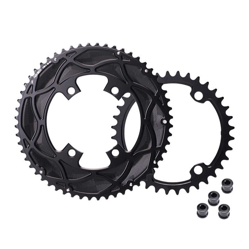 110BCD 2X X110BCD Sprocket Crankshaft set Road bike Gravel bike 11-12S