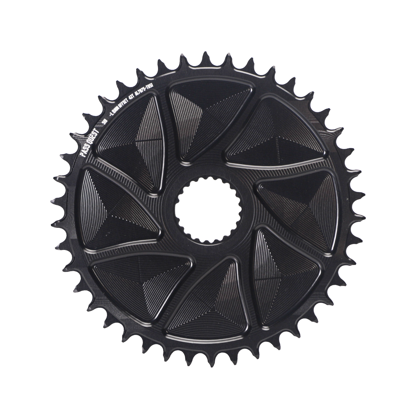 SHIMANO (1.8mm inward/outward offset) GRAVEL/ROAD narrow wide chainring 40-48T