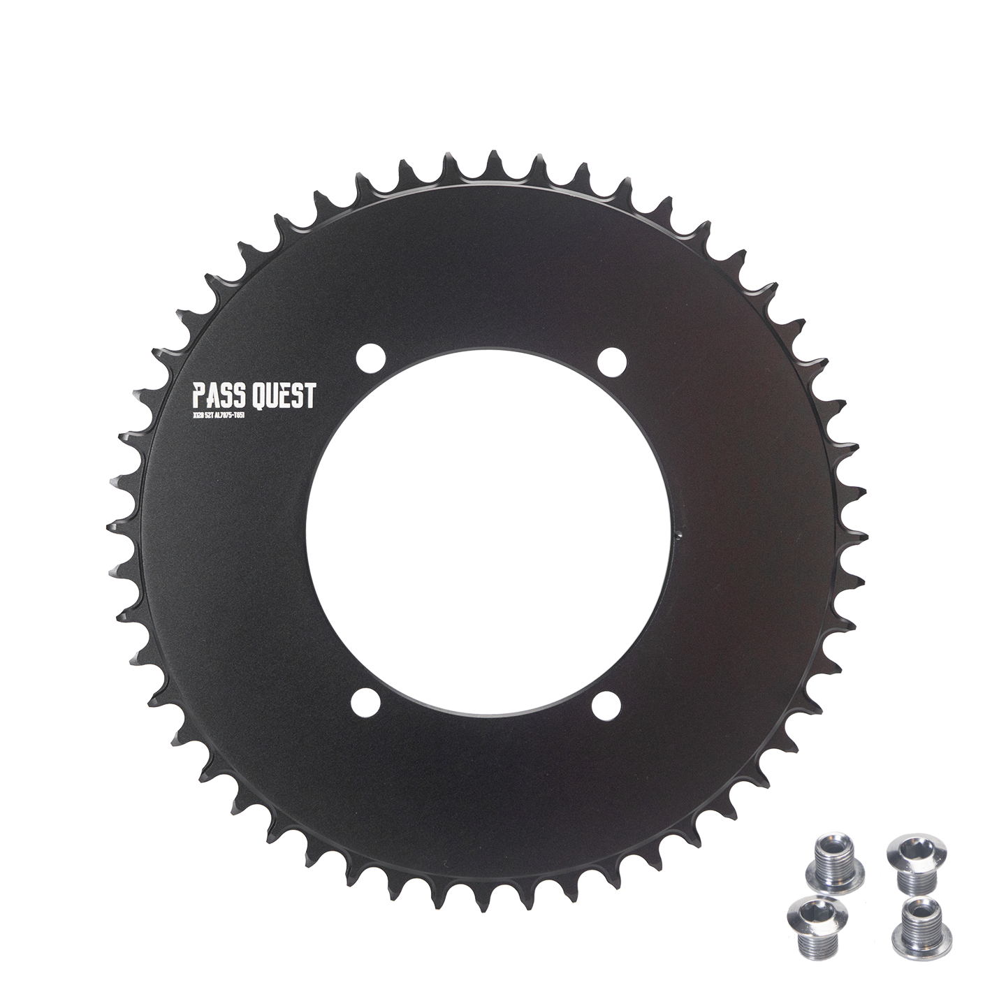 X120BCD (4-bolt AERO) for SENICX PR5 round narrow wide sprockets 38-58T