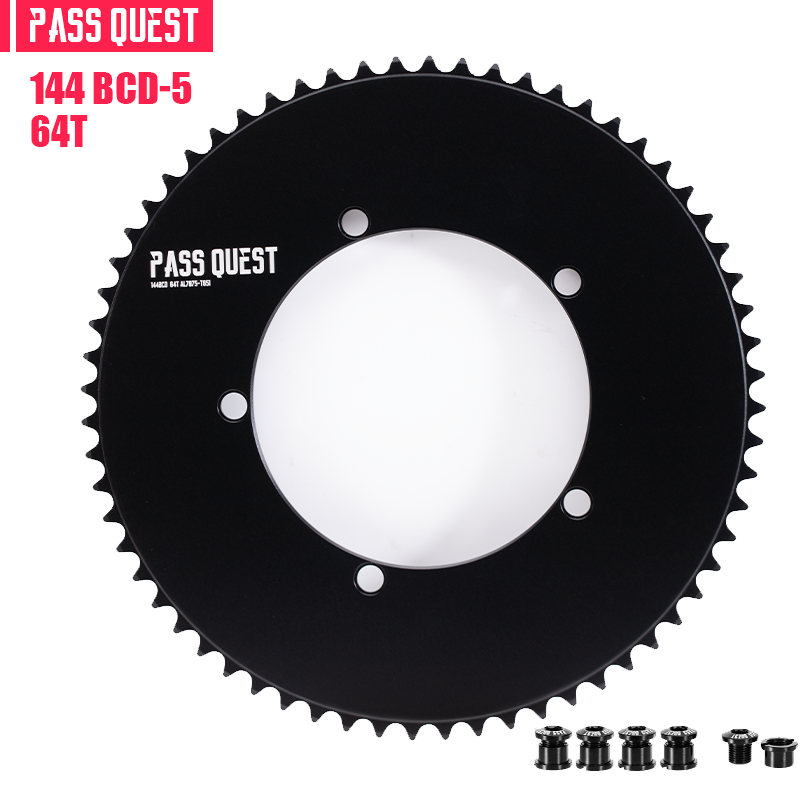 144 BCD 1/8" Fixie Single Speed BMX Track Chainring