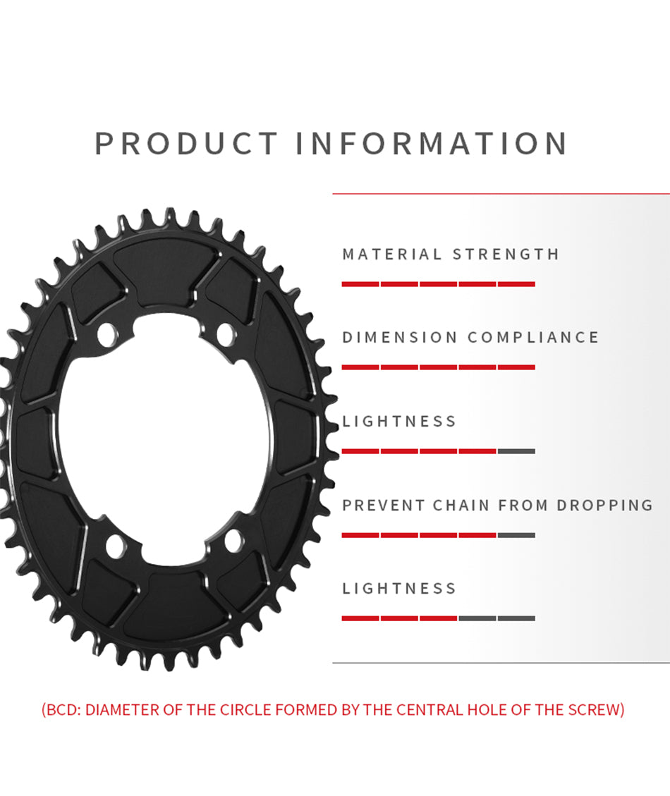 SHIMANO R8-7000 110BCD (4-bolt AERO) Oval Narrow Wide Chainring