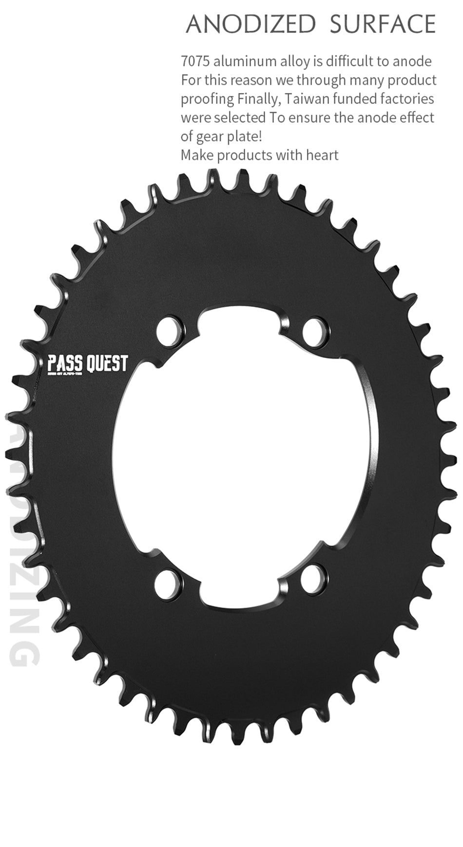 SHIMANO R8-7000 110BCD (4-bolt AERO) Oval Narrow Wide Chainring