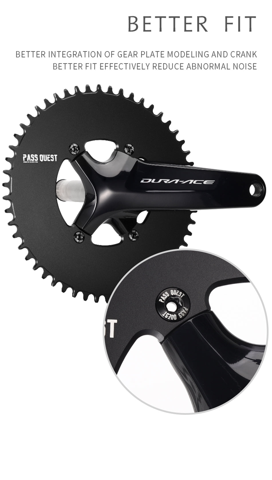 SHIMANO R8-7000 110BCD (4-bolt AERO) Oval Narrow Wide Chainring