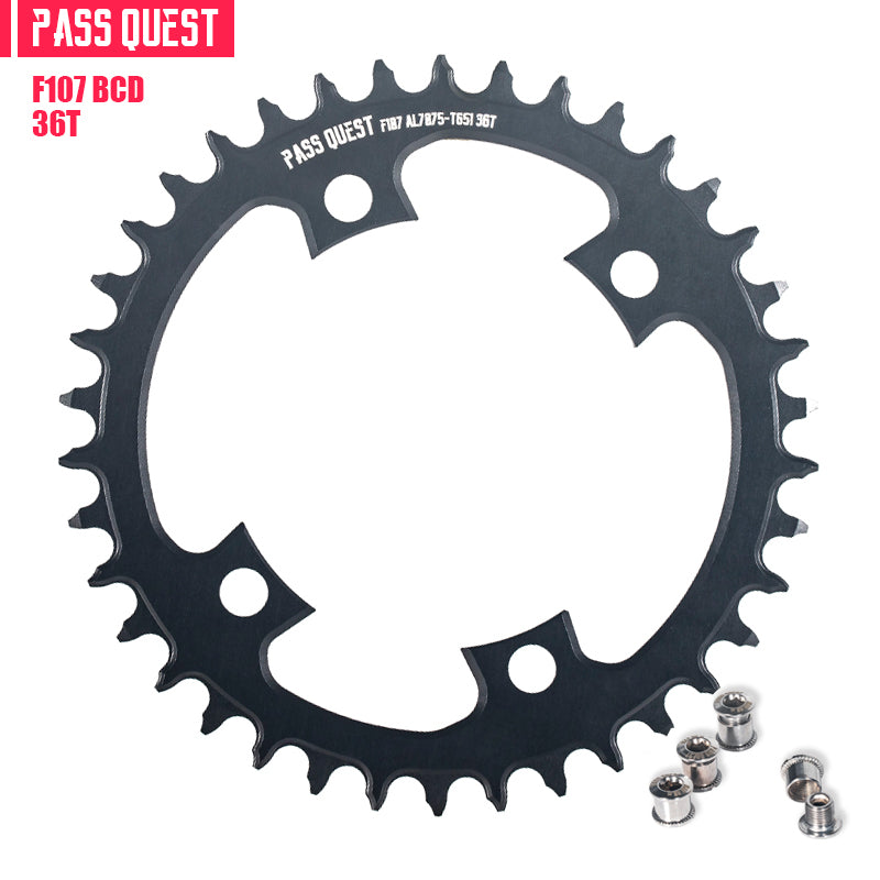 SRAM FORCE 107BCD Round Narrow Wide Chainring