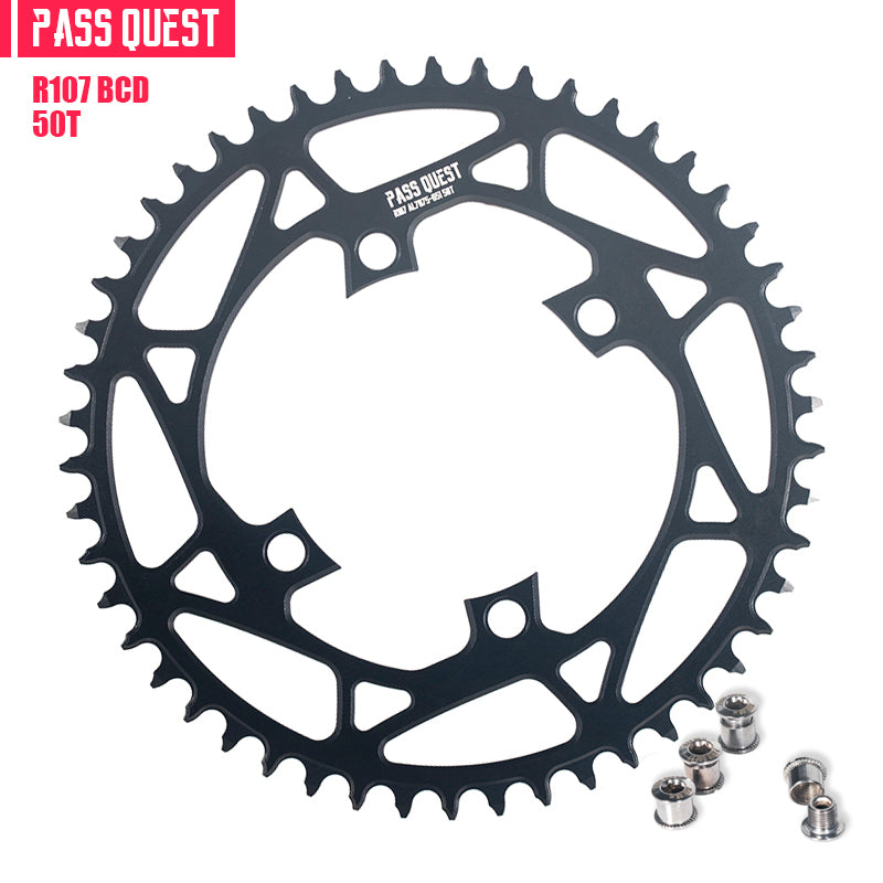 SRAM RIVAL 107BCD (4-bolt) Round Narrow Wide Chainring