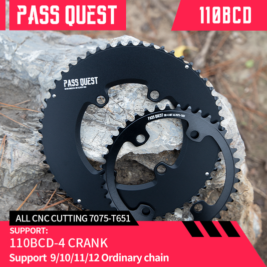 ROTOR 110BCD 2X Sprocket AERO crankshaft set Road bike Gravel bike
