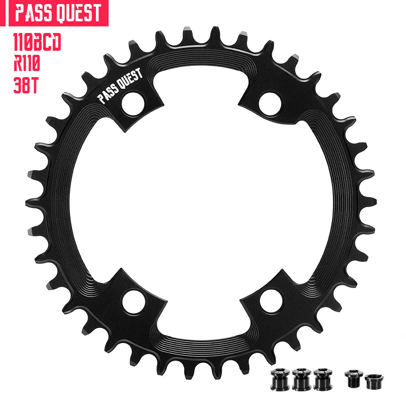 R110BCD (4-bolt ) Round Narrow Wide Chainring
