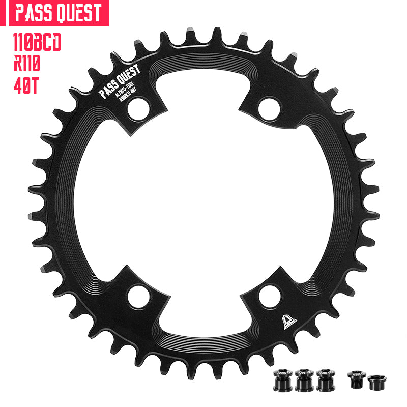 R110BCD (4-bolt ) Round Narrow Wide Chainring