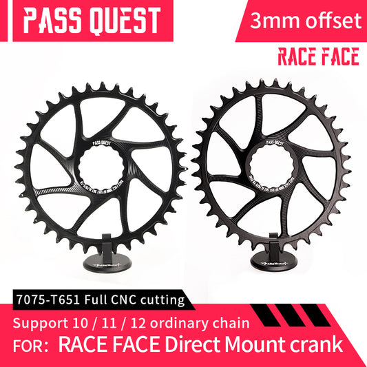 RACE FACE (3mm offset ) Round Narrow Wide Chainring