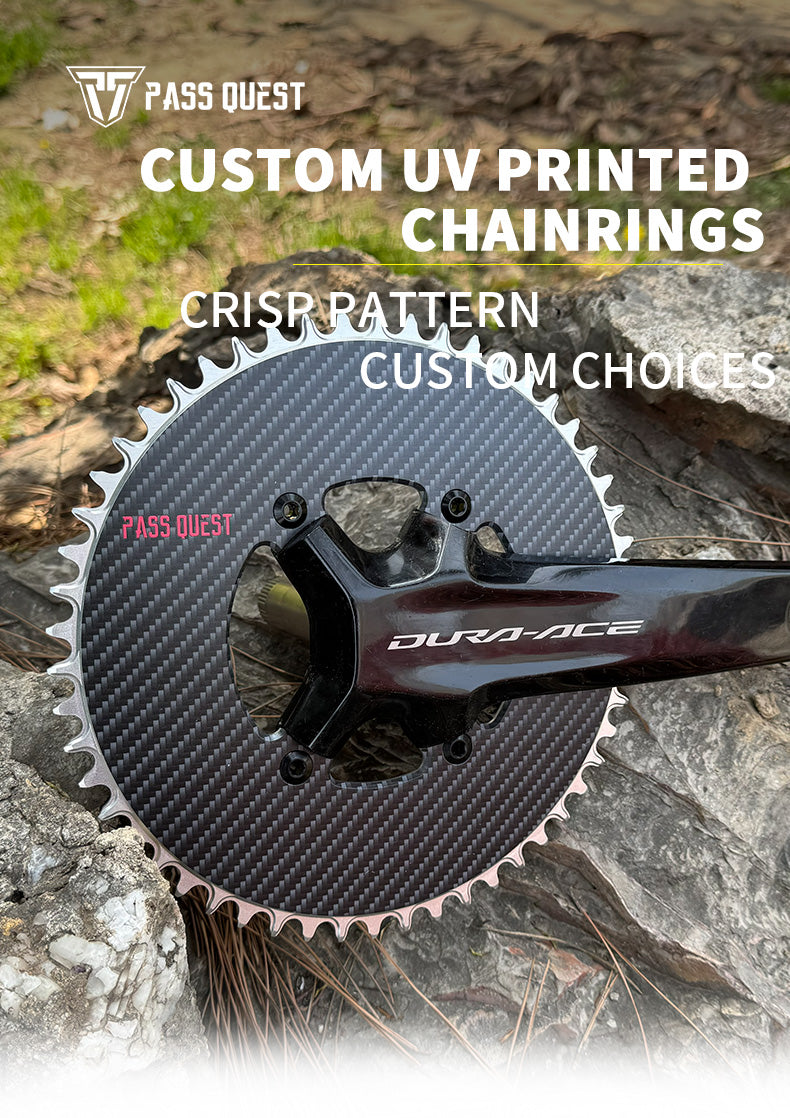 PASS QUEST Personalized Customization Carbon Fiber Pattern Mountain/Road/Gravel bike