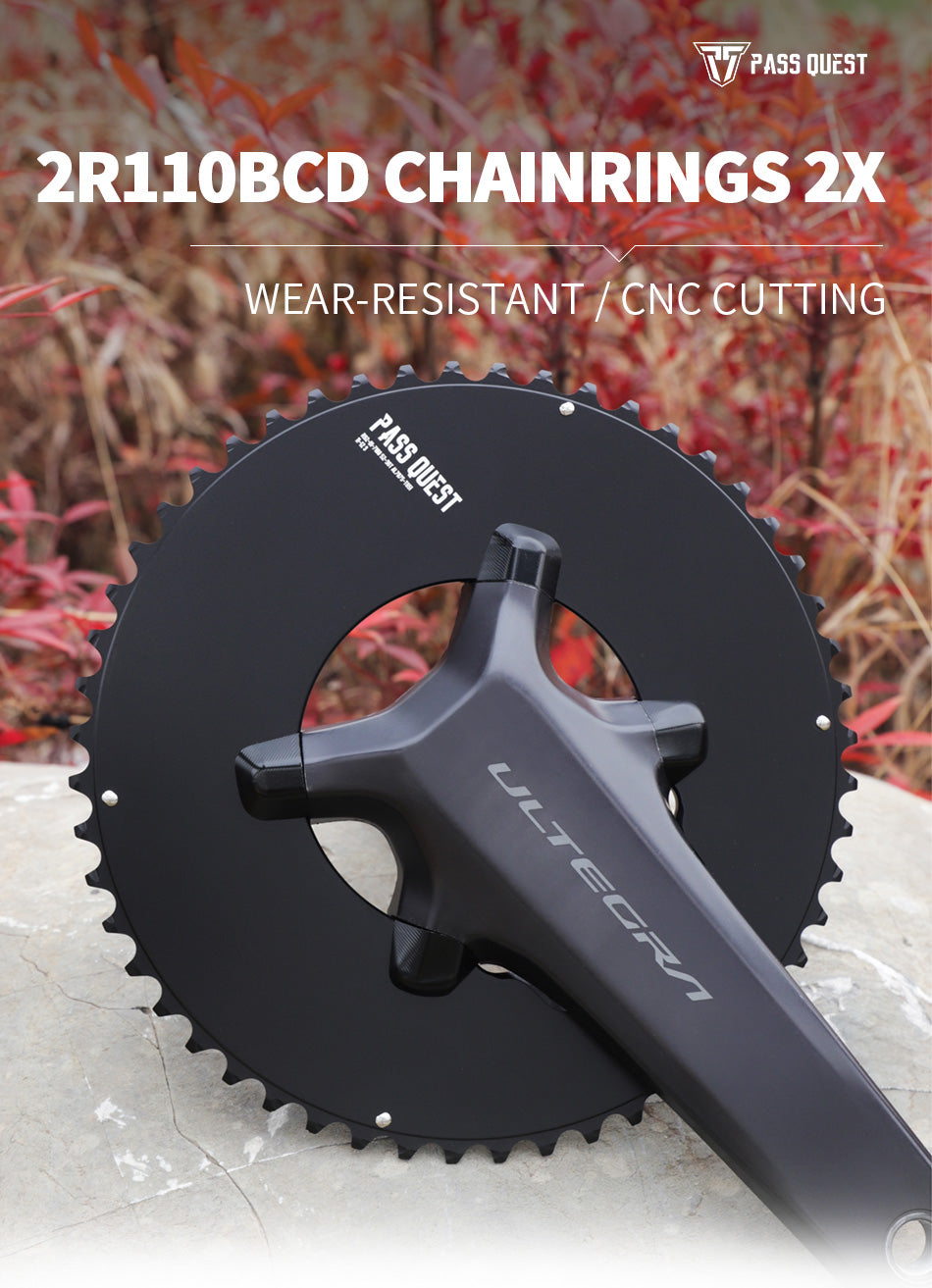 110BCD 2X R9200 R8100 R7100 Sprocket Crankshaft set Road bike Gravel bike 11-12S New