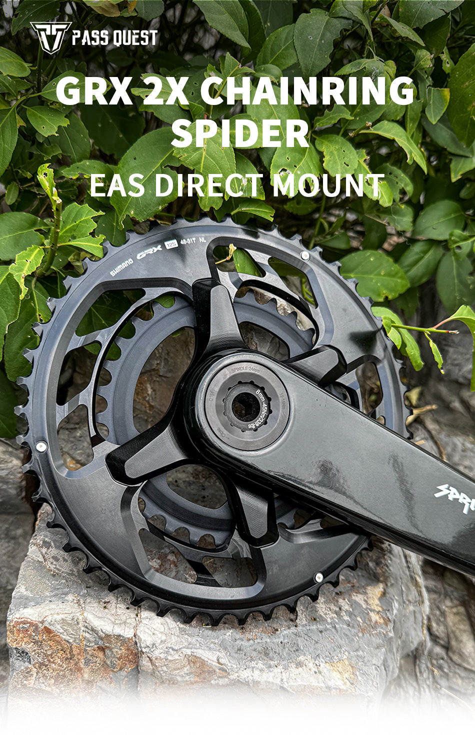 PASS QUEST RACEFACE/EASTON to GRX 80-110BCD Spider