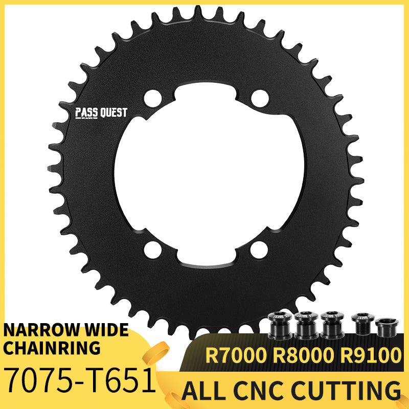 SHIMANO R8-7000 110BCD (4-bolt AERO) Oval Narrow Wide Chainring