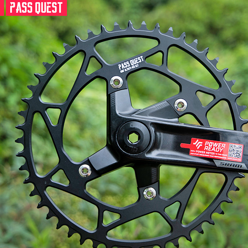 SRAM RIVAL 107BCD (4-bolt) Round Narrow Wide Chainring