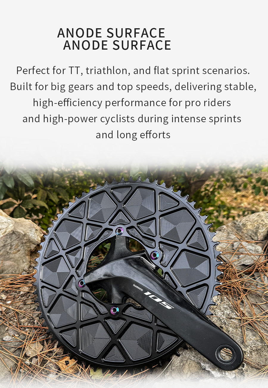 SHIMANO 110BCD R8000 R7000 R9100 High strength AERO Narrow Wide Chainring