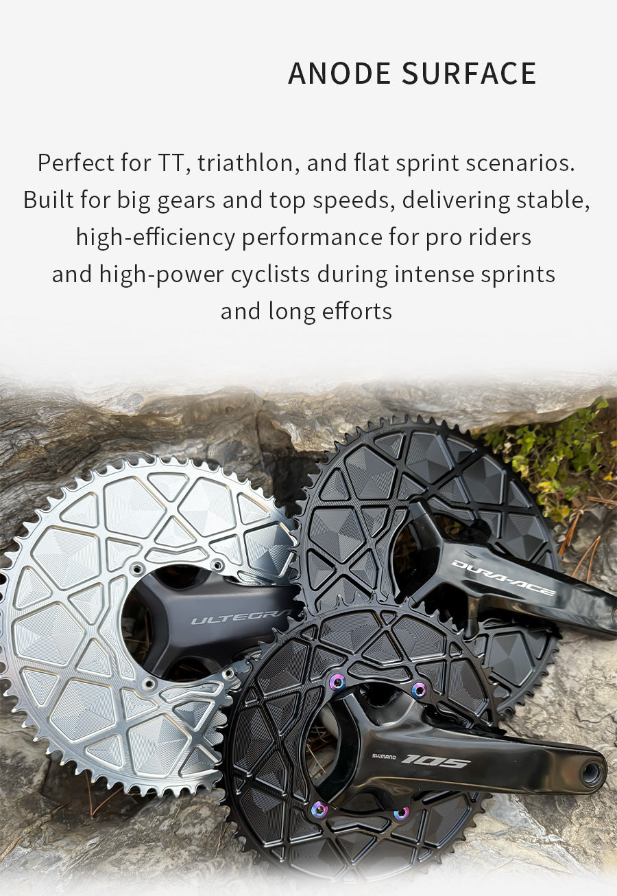 SHIMANO 110BCD R9200 R8100 R7100 High strength AERO Narrow Wide Chainring