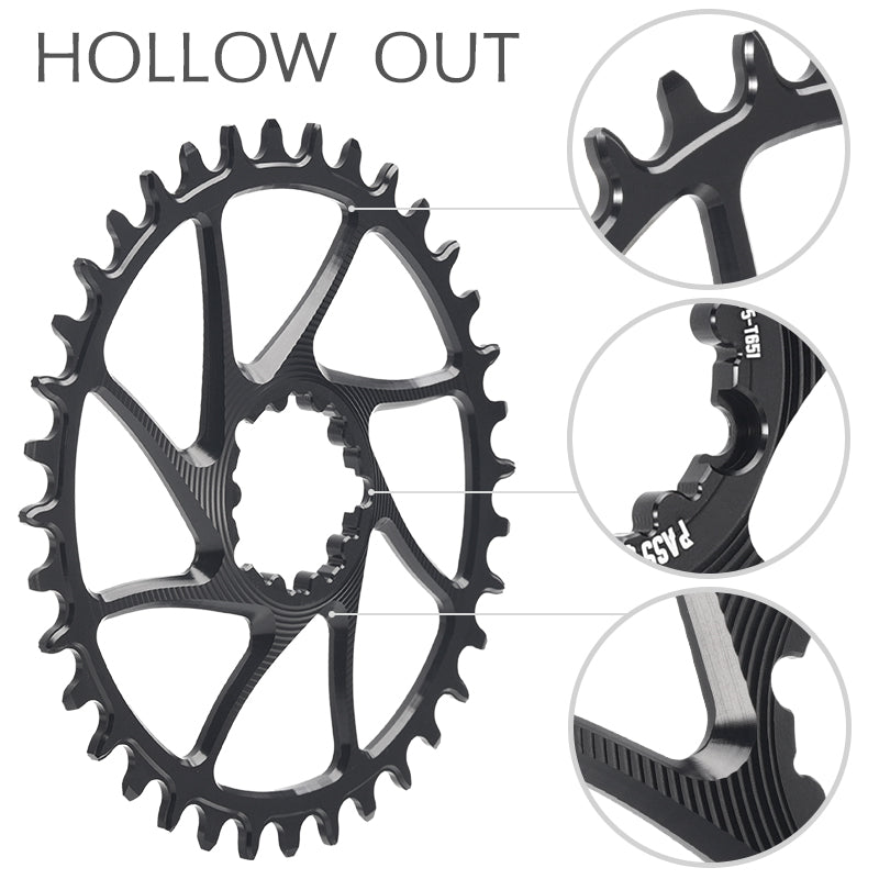 SRAM GXP/DUB BOOST (3mm offset) Round Narrow Wide Chainring