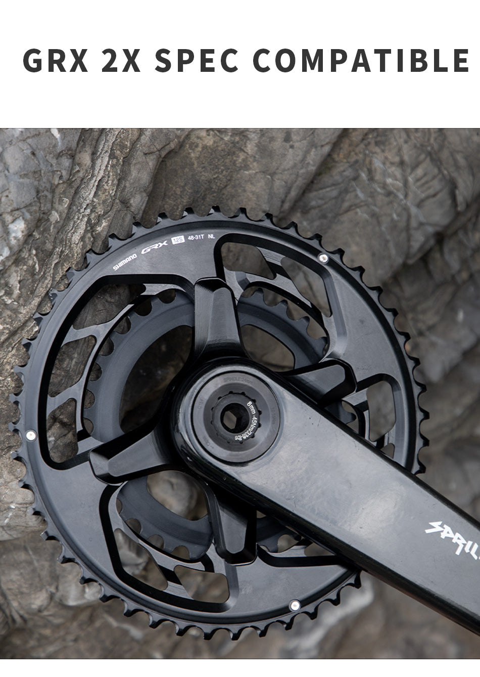 PASS QUEST RACEFACE/EASTON to GRX 80-110BCD Spider