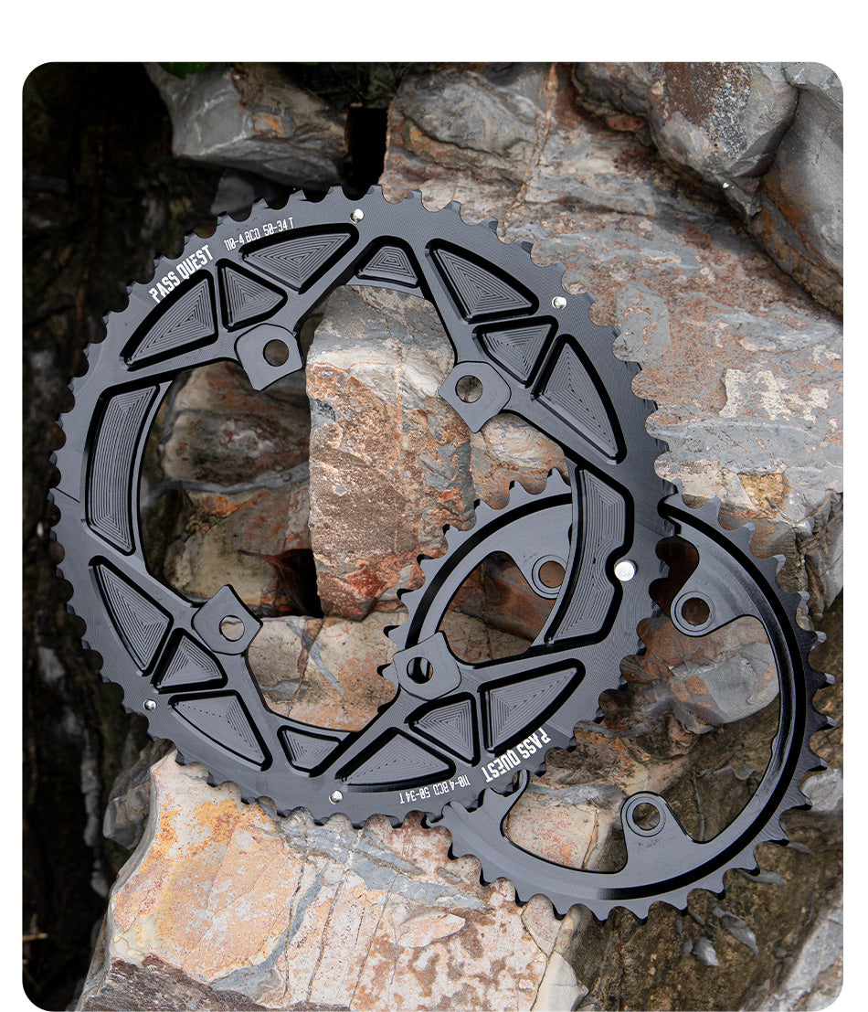 SHIMANO 2X GRX 110BCD Sprocket Crankshaft set Gravel bike 11-12S
