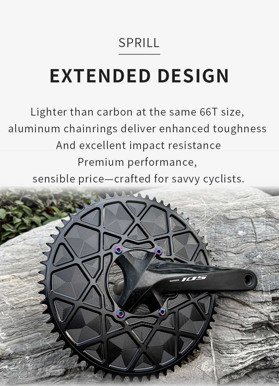 SHIMANO 110BCD R8000 R7000 R9100 High strength AERO Narrow Wide Chainring