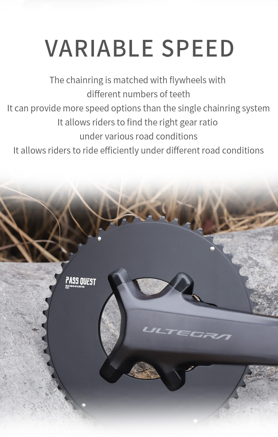 110BCD 2X R9200 R8100 R7100 Sprocket Crankshaft set Road bike Gravel bike 11-12S New