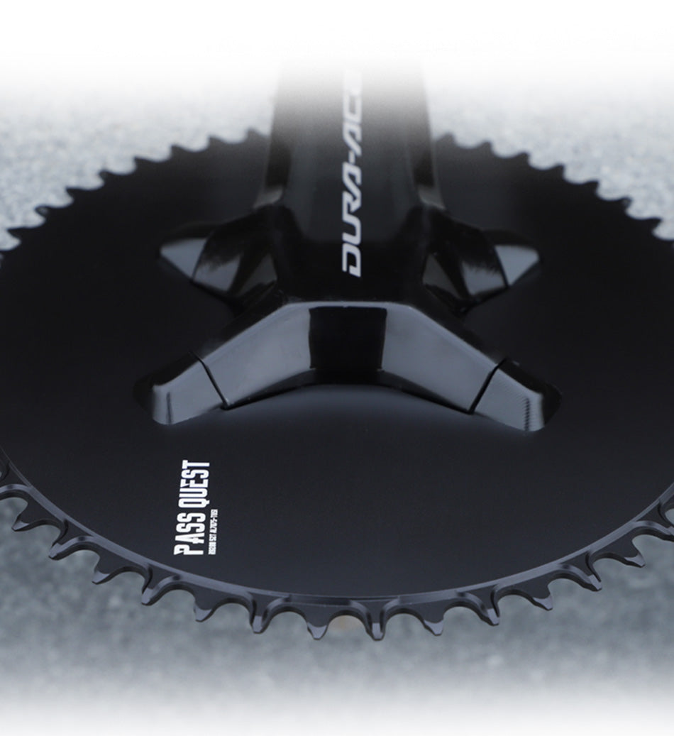 SHIMANO 110BCD R9200 R8100  (4-bolt AERO) Completely closed Round Narrow Wide Chainring