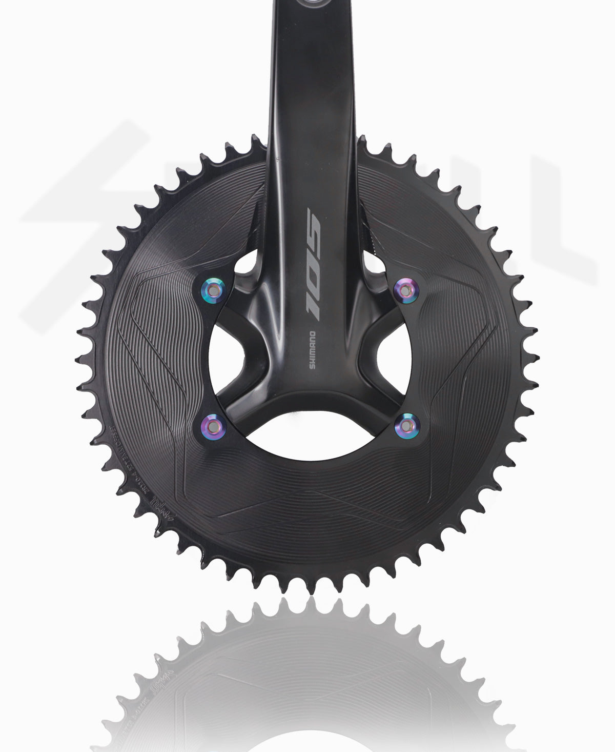 PASS QUEST SPRILL R9200 R8100 R7100 3mm offset (4-bolt AERO) Round Narrow Wide Chainring