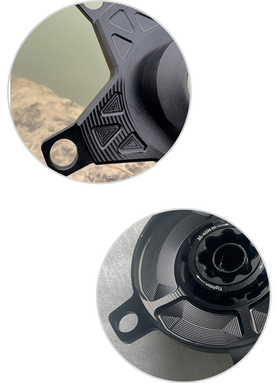 PASS QUEST for Magene QED Spider, Suitable for Power Meter with Charging Hole, Modification Parts