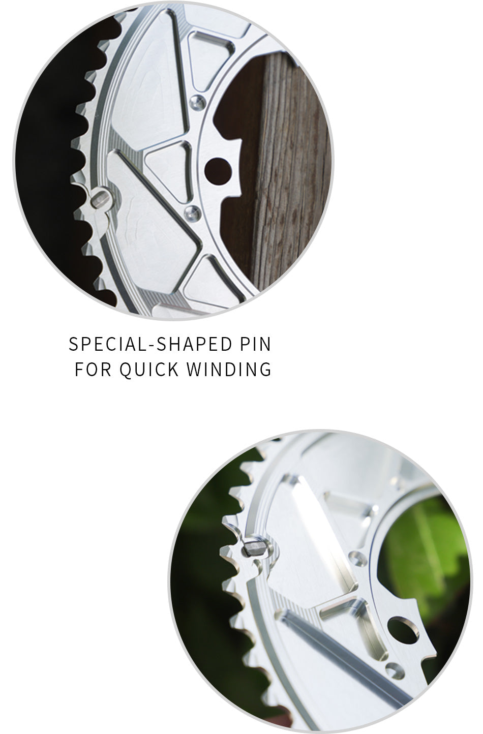 SRAM RIVAL 107BCD 2X Sprocket AERO Road bike Gravel bike