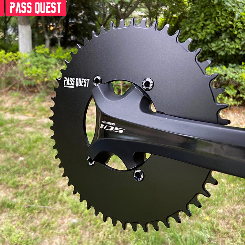 SHIMANO X110BCD (4-bolt AERO)  Round Narrow Wide Chainring