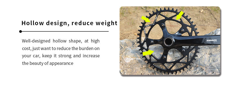 110BCD (5-bolt Oval) Road Bike Narrow Wide Chainring