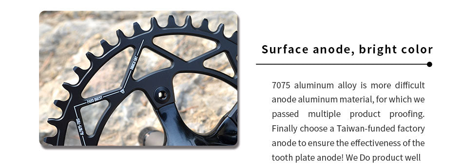 110BCD (5-bolt Oval) Road Bike Narrow Wide Chainring