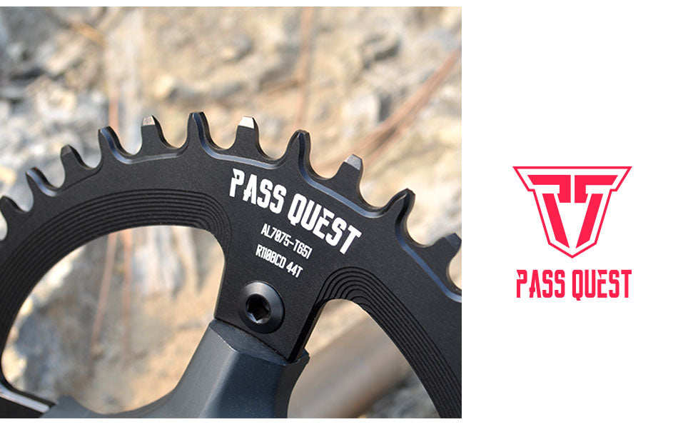 R110BCD (4-bolt ) Oval Narrow Wide Chainring