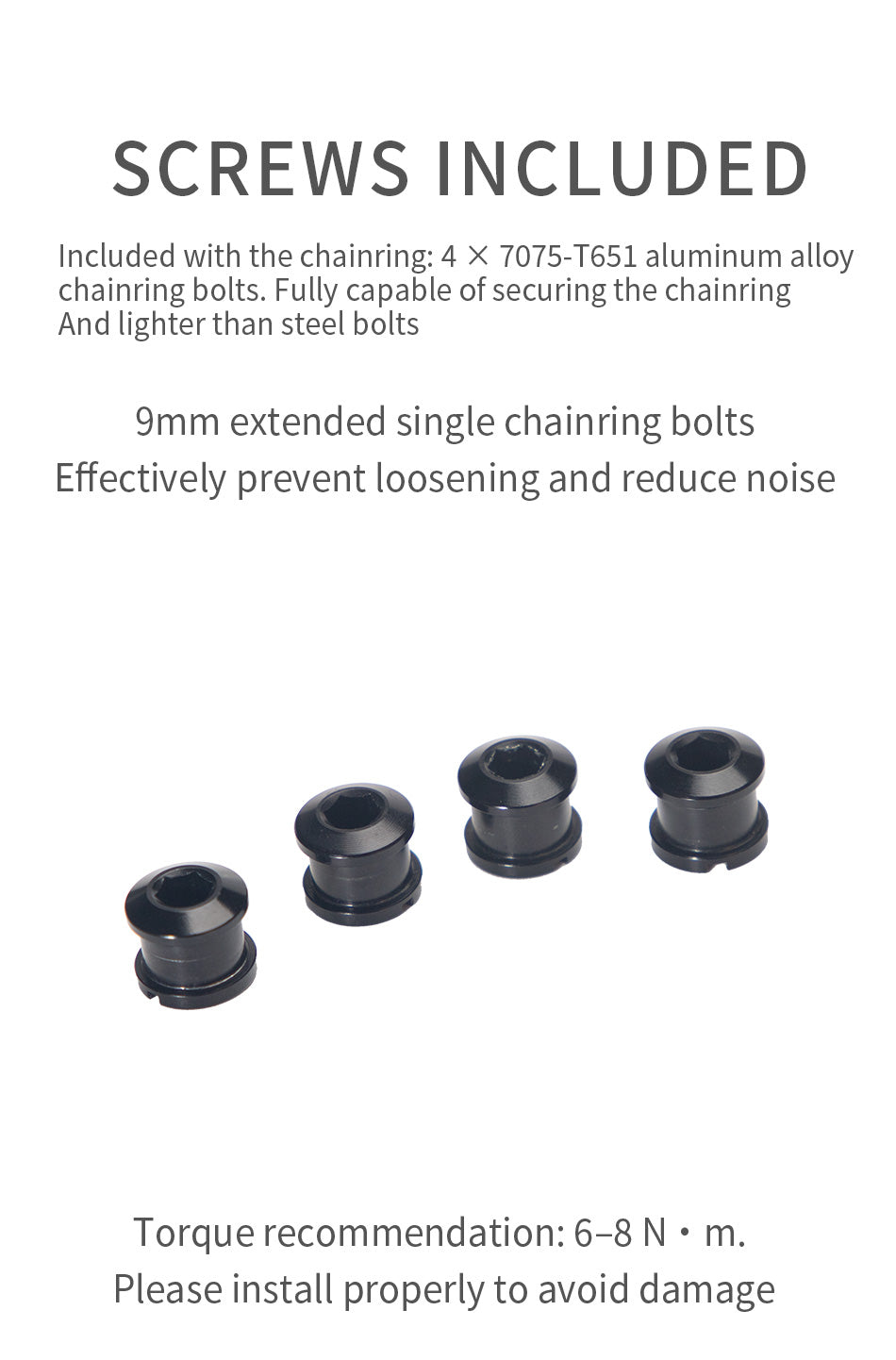 PASS QUEST 2X 110BCD Universal Textured Crankshaft Sprocket Set 11-12S