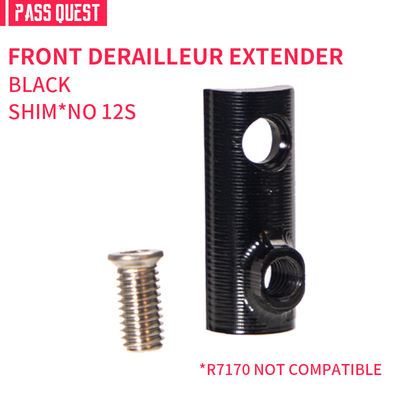 PASS QUEST Road Bike Front Derailleur Extender