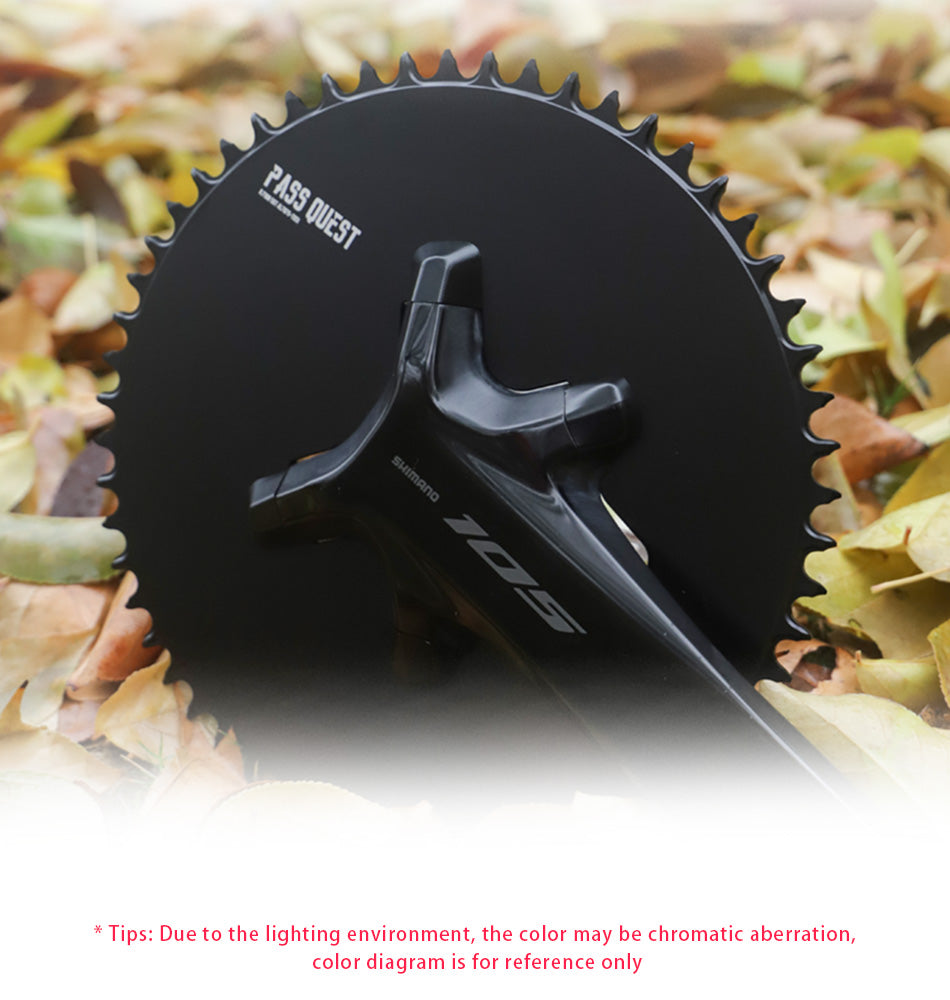 SHIMANO 110BCD R9200 R8100  (4-bolt AERO) Completely closed Round Narrow Wide Chainring