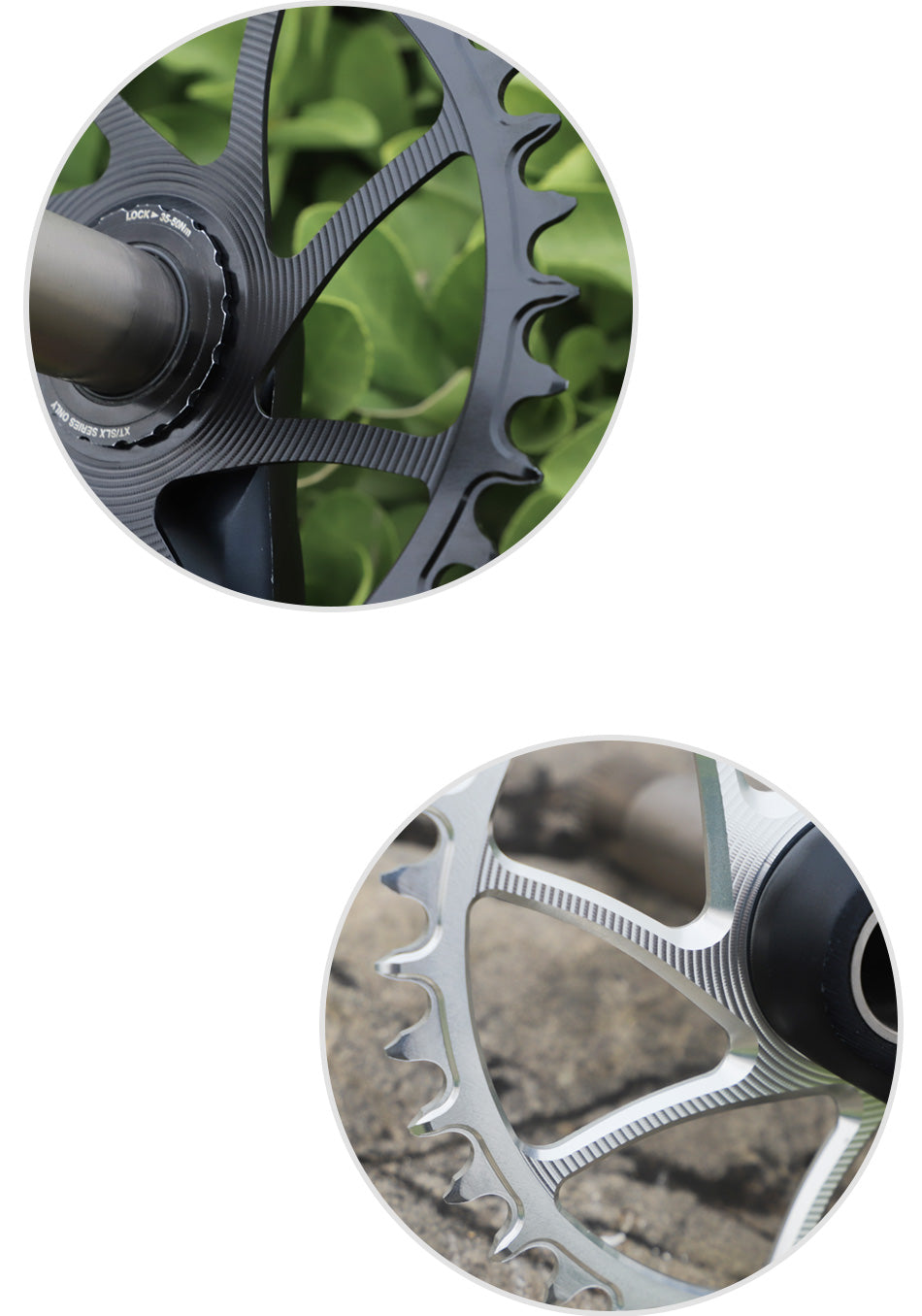 SHIMANO BOOST (3mm offset) Round Narrow Wide Chainring