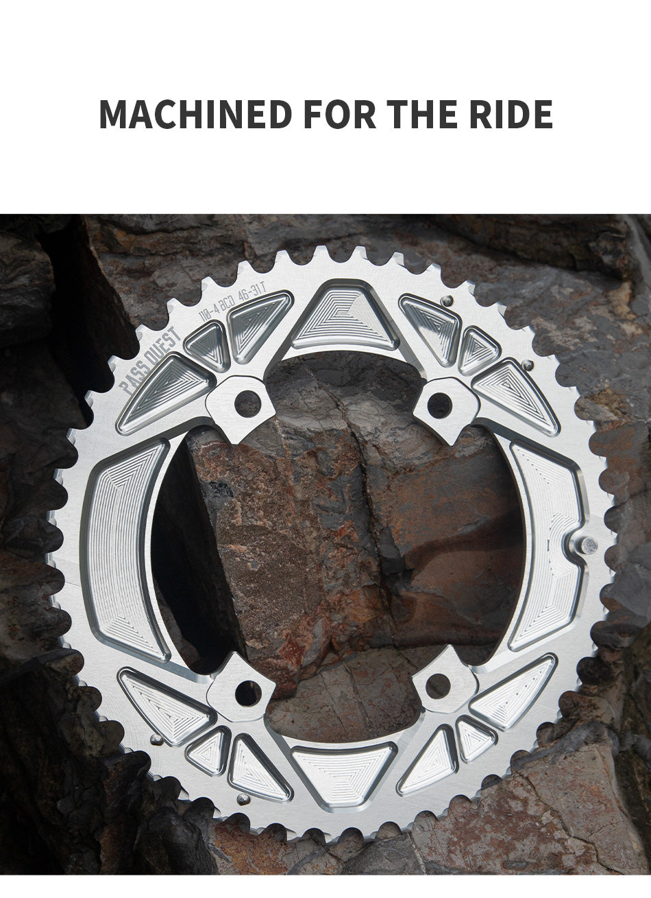 SHIMANO 2X GRX 110BCD Sprocket Crankshaft set Gravel bike 11-12S