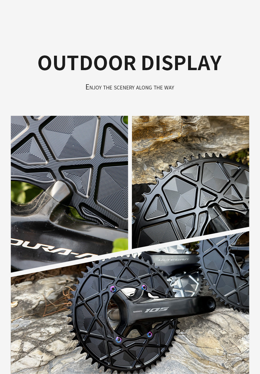 SHIMANO 110BCD R9200 R8100 R7100 High strength AERO Narrow Wide Chainring