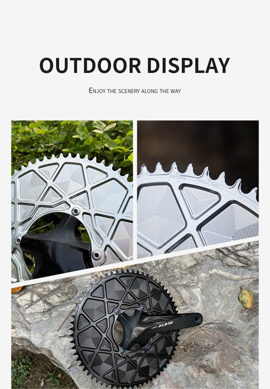 SHIMANO 110BCD R8000 R7000 R9100 High strength AERO Narrow Wide Chainring