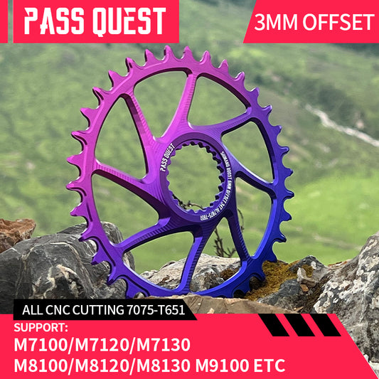 SHIMANO BOOST (3mm offset) Oval /Round Narrow Wide Chainring