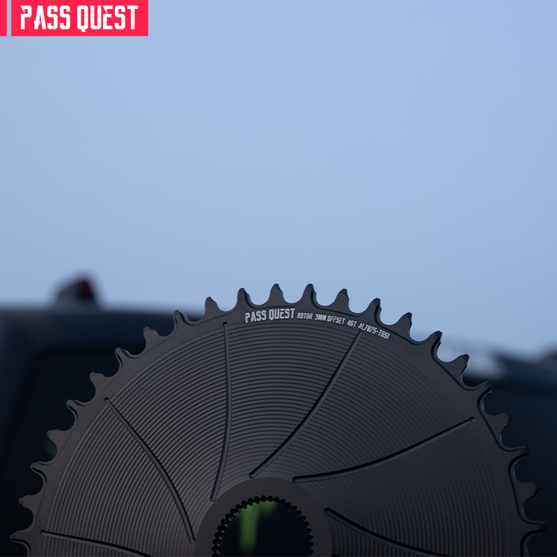ROTOR (3mm offset ) AERO Round Narrow Wide Chainring