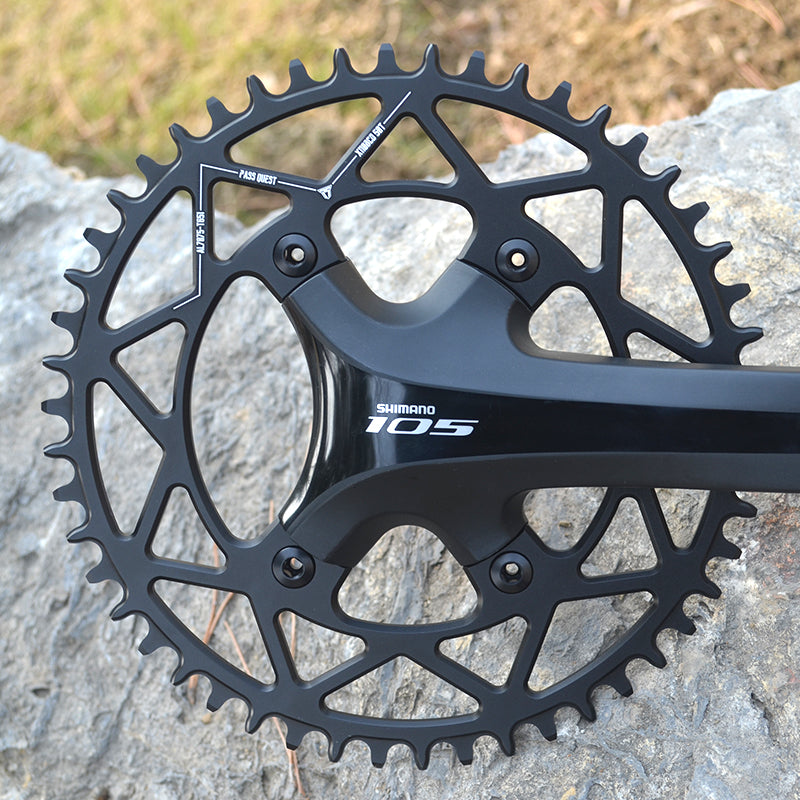 SHIMANO X110BCD (4-bolt ) Round Narrow Wide Chainring