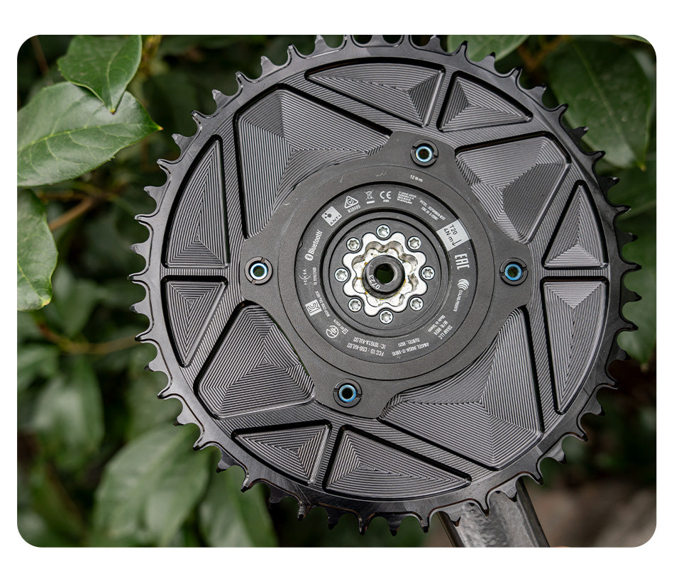 PASS QUEST SPRILL F107BCD 3mm offset AXS (4-bolt AERO) Round Narrow Wide Chainring