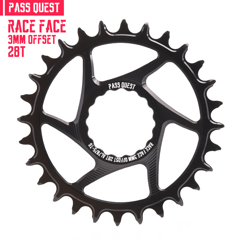RACE FACE (3mm offset ) Round Narrow Wide Chainring